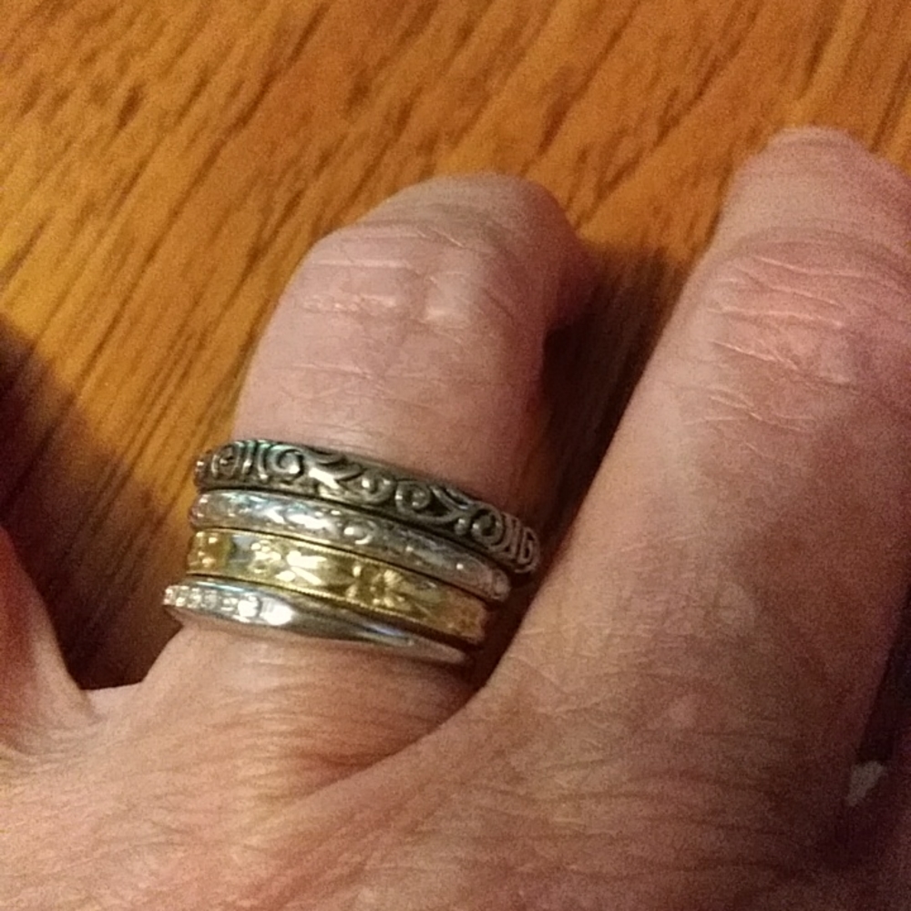 Vintage art deco style wedding ring 11 - Picture 4 of 4
